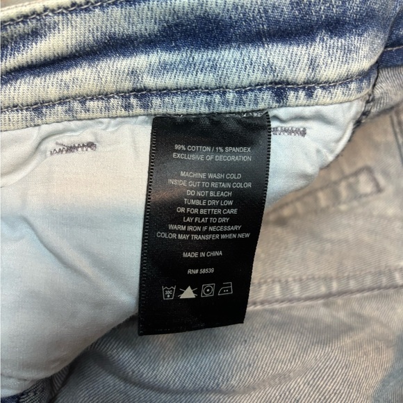 KUT from the kloth acid wash roll up cropped jeans 10 NWT - Picture 7 of 7